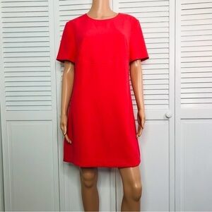 Price firm TRINA TURK Pink Short Sleeve Shift Dress Size 10